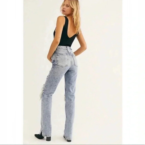 Free People My Own Lane Jeans - Picture 3 of 16